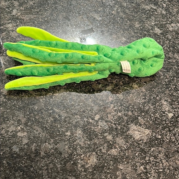 Green Octopus Dog Toy - Picture 7 of 10